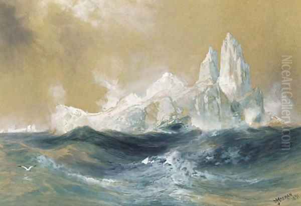 Icebergs - view 1