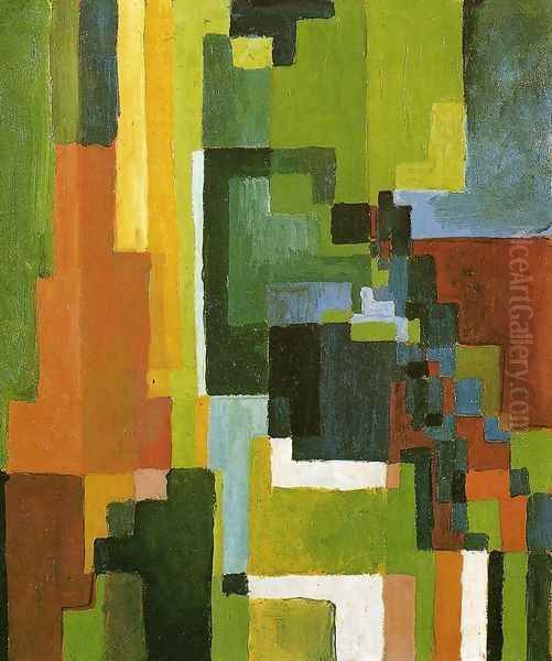 Coloured Forms II - view 1