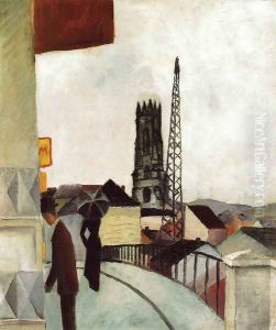 Cathedral at Freiburg, Switzerland (Kathedrale zu Freiburg in der Schweiz) 1914
