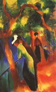 Sunlight Walk (Sonniger Weg) 1913