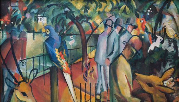 Zoological Garden I 1912 by August Macke