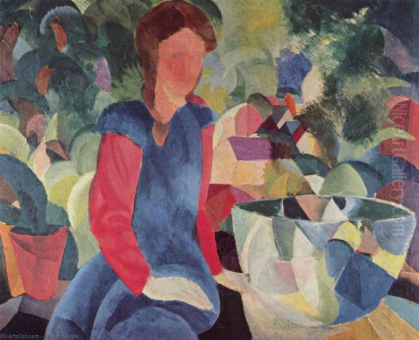 Girl With Fish Bell - view 1