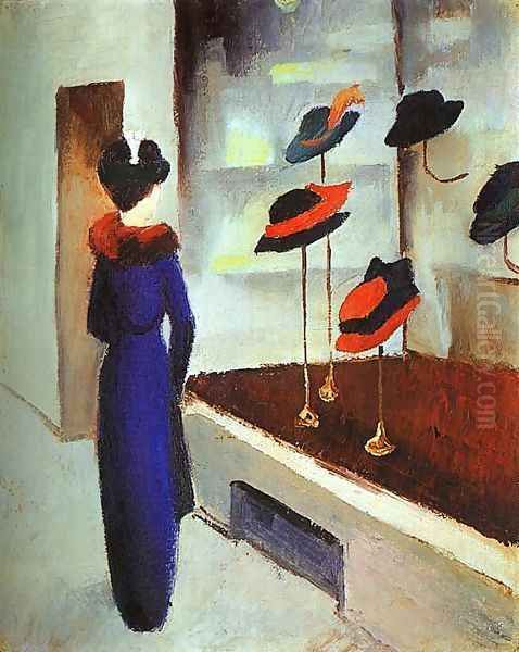 Milliner's Shop (Hutladen) 1913 - view 1