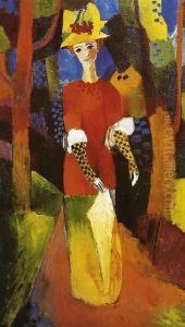 Woman in Park