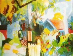 Landscape by August Macke