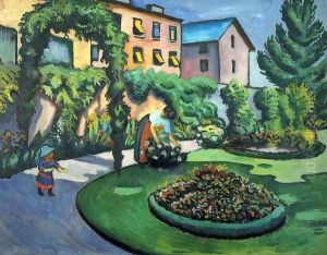 Gartenbild by August Macke