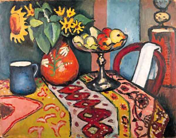 Stilleben mit Sonnenblumen II - view 1