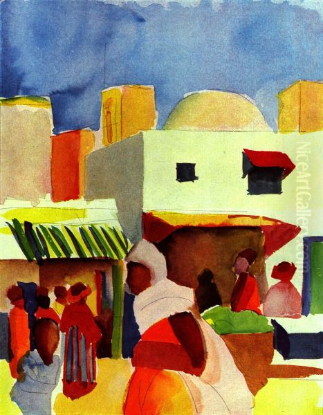 Markt in Tunis - view 1
