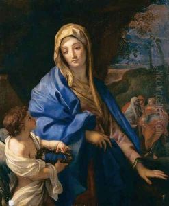 Adoration of the Thorn Crown by Carlo Maratti