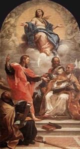 Assumption and the Doctors of the Church 1689 by Carlo Maratti