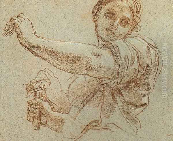 Study for Jael Slaying Sisera - view 1