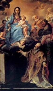 The Virgin Appearing to St Philip Neri by Carlo Maratti