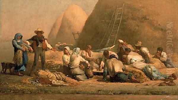 Harvesters Resting (or Ruth and Boaz) - view 1