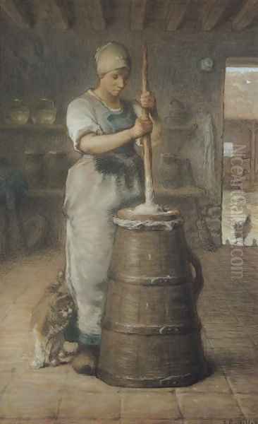 Churning Butter, 1866-68 - view 1