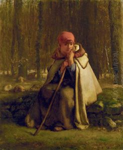 Seated Shepherdess