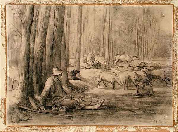The drinking place in the forest - view 1