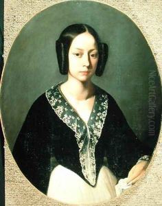 Madame Lefranc, c.1841-42 by Jean-Francois Millet