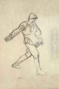 Study for 'The Sower'
