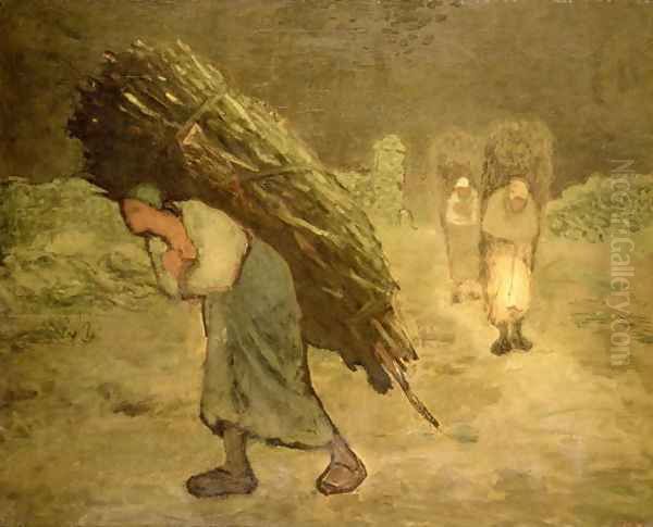 Winter- The Faggot Gatherers, 1868-75 - view 1