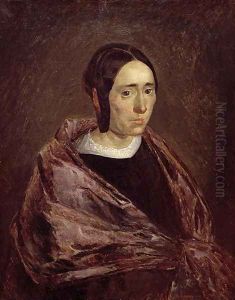 Portrait of Catherine Roumy by Jean-Francois Millet