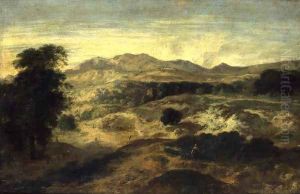 Landscape by Jean-Francois Millet