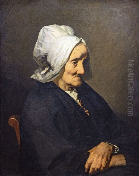 Portrait of the Widow Roumy - view 1