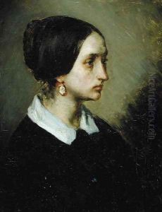 Portrait of Madame Ono, 1844 by Jean-Francois Millet