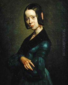Pauline Ono (1821-44) in Blue, 1841-42