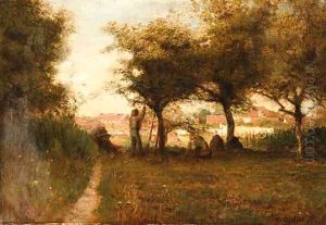 Apple picking by Jean-Francois Millet