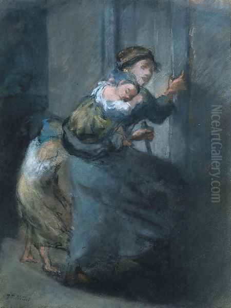 Mere et ses deux enfants - view 1