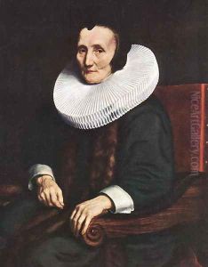 Portrait of Margaretha de Geer, Wife of Jacob Trip c. 1660 by Nicolaes Maes
