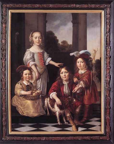Portrait of Four Children 1657 - view 1