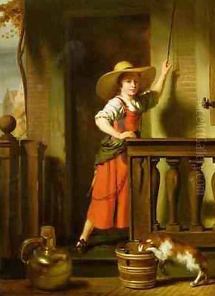 A Woman Selling Milk 2 - view 1