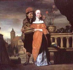 An Allegory of the Sense of Smell by Nicolaes Maes