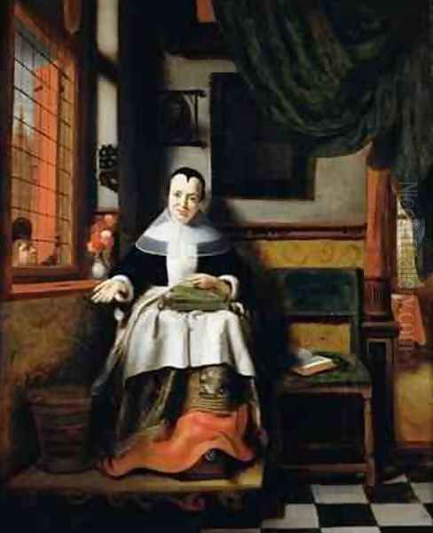 The Virtuous Woman 1655 by Nicolaes Maes