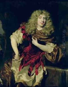 Portrait of a Young Man 1676 by Nicolaes Maes
