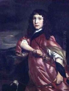Portrait of a youth pulling an arrow from a quiver