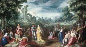 The Continence of Scipio 1600