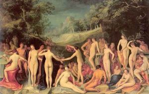 Garden of Love by Karel Van Mander