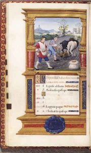 September by French Miniaturist