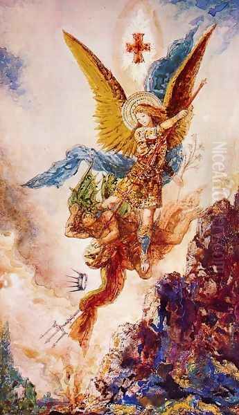 Saint Michael Vanquishing Satan - view 1