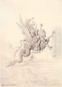 A Peri 1865 by Gustave Moreau