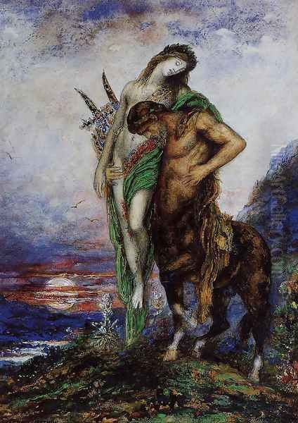 A Dead Poet being Carried by a Centaur - view 1