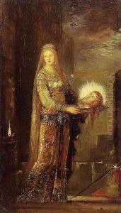 Salome Carrying the Head of John the Baptist on a Platter by Gustave Moreau