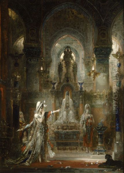 Salome Dancing before Herod 1874-76 by Gustave Moreau