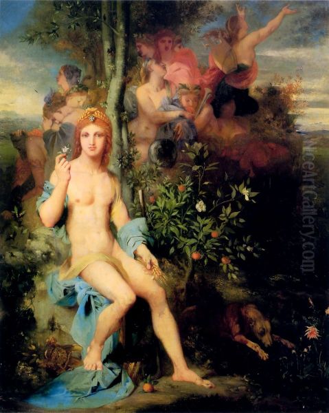 Apollo and the Nine Muses - view 1