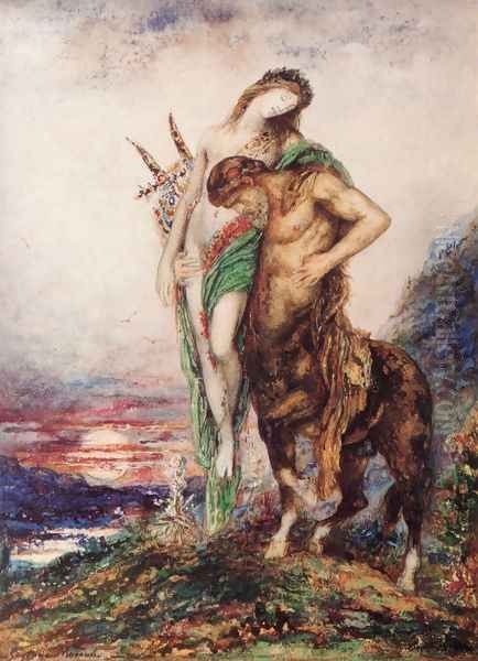 The Dead Poet Borne By A Centaur - view 1