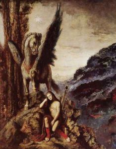 The Travelling Poet by Gustave Moreau