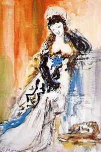 Salome I by Gustave Moreau