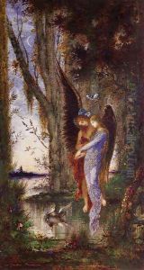 Evening and Sorrow 1882-84 by Gustave Moreau